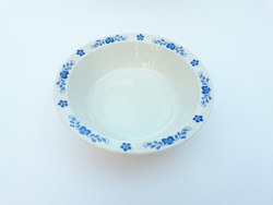 Alföldi retro porcelán kis tálka kék magyaros dekorral - UNISET-212 tányér Ambrus Éva terve