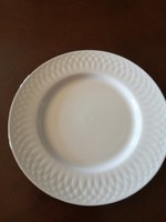 Zsolnay Babos platina csemegetányér 20,5 cm, hibátlan