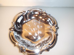 Bowl - silver plated - 20 x 7 cm - beautiful - new - German
