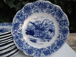 PORCELÁN - AJÁNLATOT VÁROK - TÁNYÉR - 24 cm - SELTMANN WEIDEN - THERESIA - HIBÁTLAN