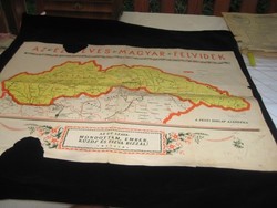 Az Ezeréves Magyar  Felvidék  , térképe  , 57 x 42  cm