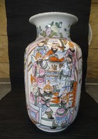 Kínai porcelán váza. Tongzhi jelöléssel 1950-70 Macao