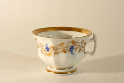 Prague cup 1840. Gilded 6x9cm antique Prague Prague Czech tea cup coffee cup cup