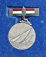 Championships of the Republic of Hungary 1994 commemorative medal with fire enamel