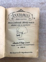 Orvosi kézirat 1919-es nyomtatásban / Anatómiai jegyzetek /