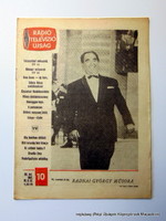 1967 3 6  /    Radnai György  /  RÁDIÓ és TELEVÍZIÓ ÚJSÁG  /  Ssz.:  15078