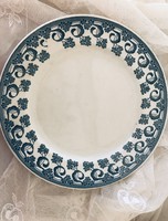 Szecessziós Zsolnay lapos tányér 