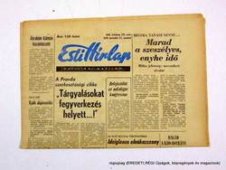 1979 november 17  /  Esti Hírlap  /  E R E D E T I, R É G I Újságok Ssz.:  12638