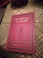 The story of the apostles - e.G. White - antique book in German