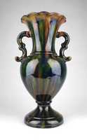1B888 Antik mezőtúri Veres Lajos kerámia váza 29 cm