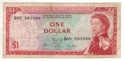 1 dollár Kelet Karibi Államok 1965 1.