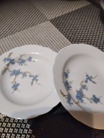 Kahla barack virágos tányér párban