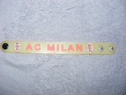 AC MILAN  szurkolói karkötő foci , labdarúgás, gyűjőknek a 90-es évekből