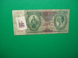 10  pengő 1936 Nem hivatalos jelölés bélyeggel!