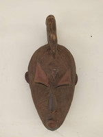 Antik afrikai maszk Songye népcsoport Afrika Kongó dob 13.