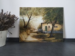 Horváth Mónika - 40x50 cm-es olajfestmény