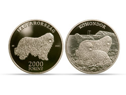 Komondor 2000 Forint Proof 