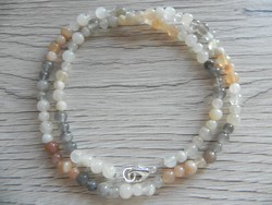 3-color original beautiful moonstone necklace 48cm