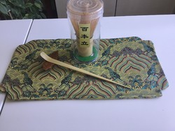 Bambusz  keverő matcha teához ( chasen ) 