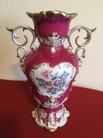 Hollóházi Barokk váza 35 cm