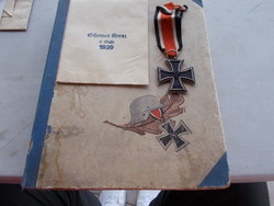 Ww2, iron cross ii. Division German.,, Original bag, original box