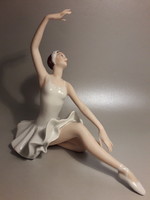 ROYAL DUX porcelán balerina nagy méretű dizájn Vladimir David