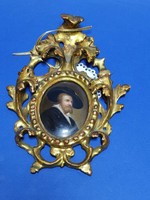 Miniatűr Rubens önarcképével