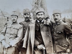 Régi fotó katona fénykép csoportkép katonák levelezőlap