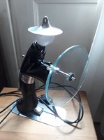 Debreceni Lámpagyár kinai mandarint stilizáló  art deco lámpa/Design tárgy/Design lámpa