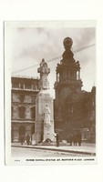 London képeslap Anglia St Martin Platz Nurse statue humanity  nem futott KIÁRUSÍTÁS 1 forintról 