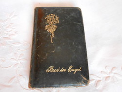 Arany vágott szélű antik német nyelvű imakönyv  1923-ból.