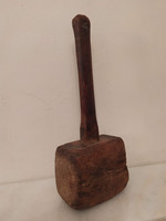 antik fa kalapács szerszám