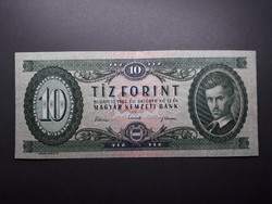 10 Ft 1962 fordított hátlapi alapnyomat (01) - RITKA tíz forintos papírpénz, régi tizes bankjegy