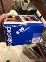 Polaroid 636 fényképezőgép, gyűjtőknek kiváló, működő.