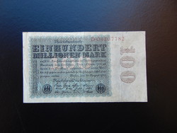 100 millió márka 1923 Németország  01 