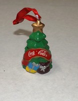 Régi  coca cola  karácsonyfa dísz fenyőfa 