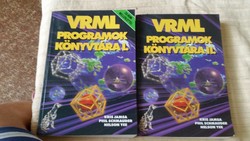 VRML Programok könyvtára I-II eladó!