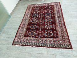 Pakistani yamud 128x186 hand-knotted wool persian rug 46p_01