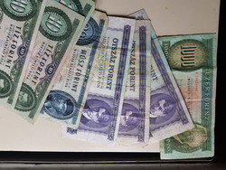 Forint régi papir pénzek