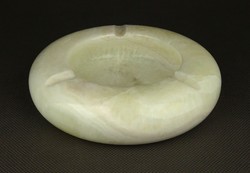 1C567 Régi fehér márvány hamutál 13 cm
