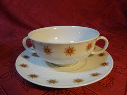 SELTMANN WEIDEN Bavaria német porcelán, minőségi leveses csésze alátéttel. Vanneki!