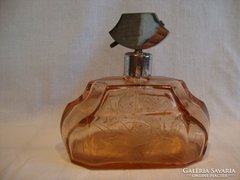 Régi pumpás parfümszóró parfümös üveg