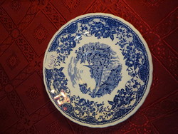 ROYAL TUDOR WARE angol teáscsésze alátét, kék mintával, átmérője 14,5 cm. Vanneki!