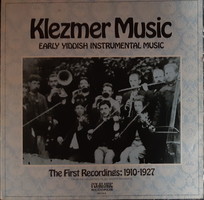 KLEZMER MUSIC  - EARLY YIDDISH INSTRUMENTAL MUSIC  -  LP  -  JUDAIKA