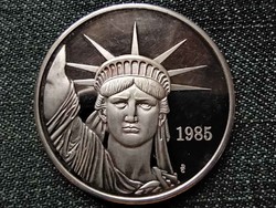 USA Liberty Trade Silver Szabadság 1 uncia .999 ezüst érem dísztokban 1985 (id39685)