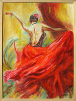 Moona - Flamencotáncos ANNA RAZAMUSKAYA festménye után