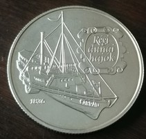 Régi Dumai hajók Árpád Ezüst 500 Forint 1993 BU