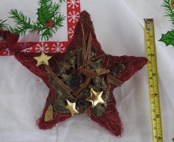 Nagy karácsonyi csillag - karácsonyfadísz gyűjteményemből