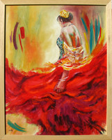Moona - Flamencotáncos II ANNA RAZAMUSKAYA festménye után