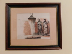 Martyn ferenc: theater, mixed media + exhibition invitation